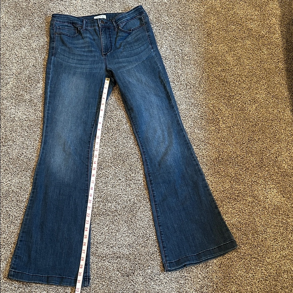 Sofia by Sofia Vergara Dark Blue Flare Jeans